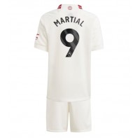 Dječji Nogometni Dres Manchester United Anthony Martial #9 Rezervni 2023-24 Kratak Rukav (+ Kratke hlače)